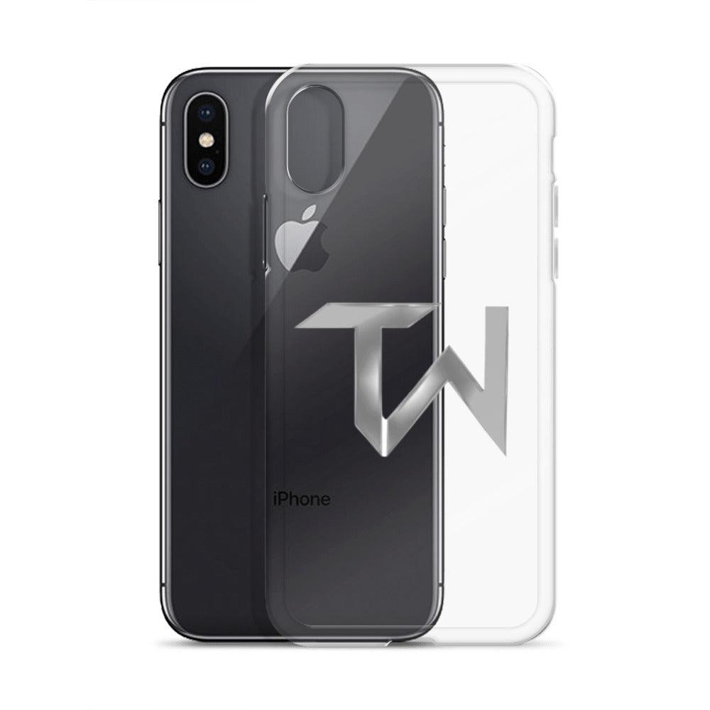 Tre White  "TW" iPhone Case - Fan Arch