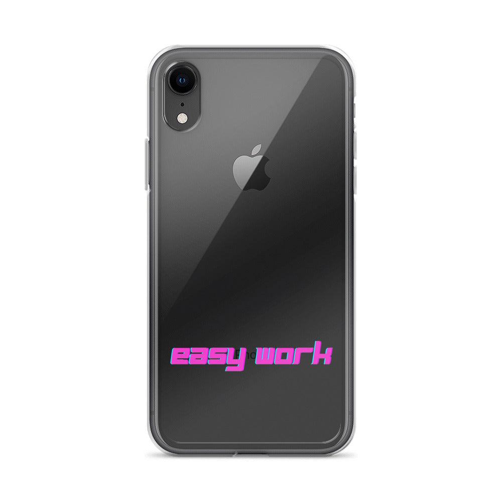 Quintaveon Poole "Easy Work" iPhone Case - Fan Arch