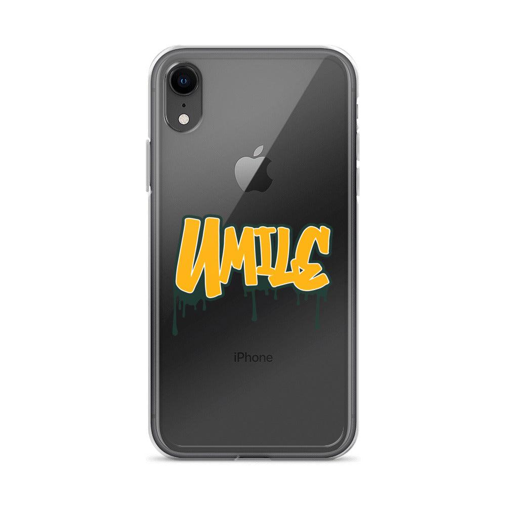 Tedarrell Slaton Jr. “UMILE” iPhone Case - Fan Arch