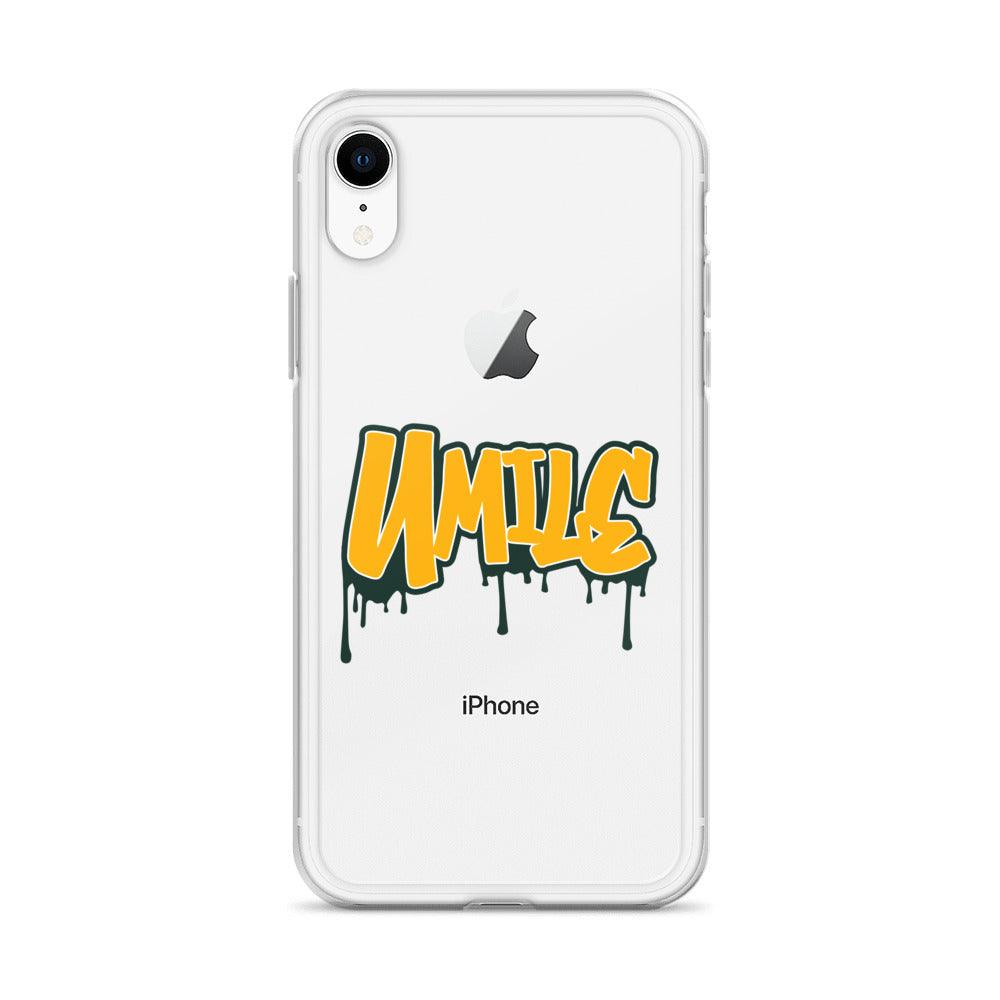 Tedarrell Slaton Jr. “UMILE” iPhone Case - Fan Arch