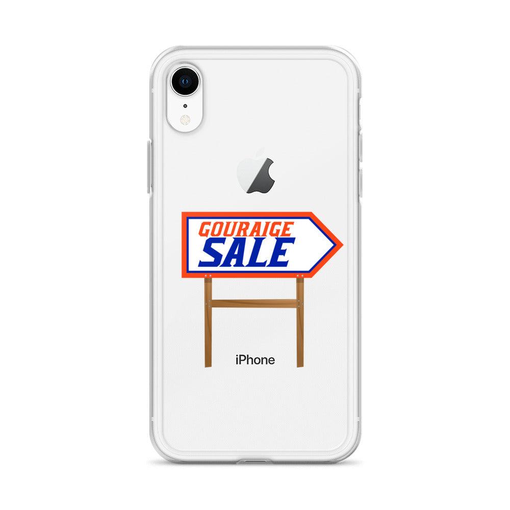 Richard Gouraige "Gouraige Sale" iPhone Case - Fan Arch