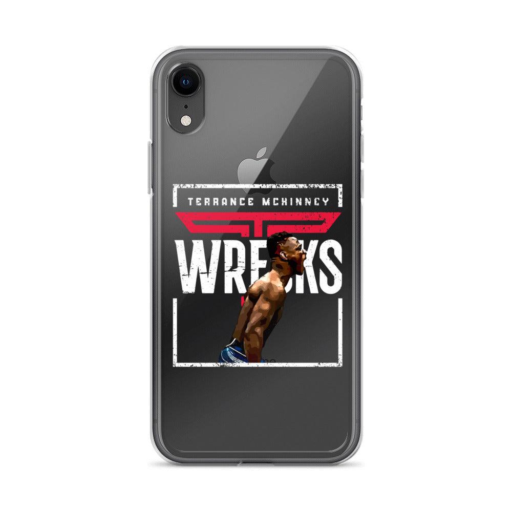 Terrance McKinney "Wreck Em" iPhone Case - Fan Arch