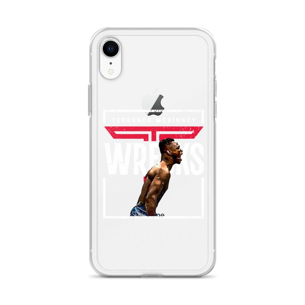 Terrance McKinney "Wreck Em" iPhone Case - Fan Arch