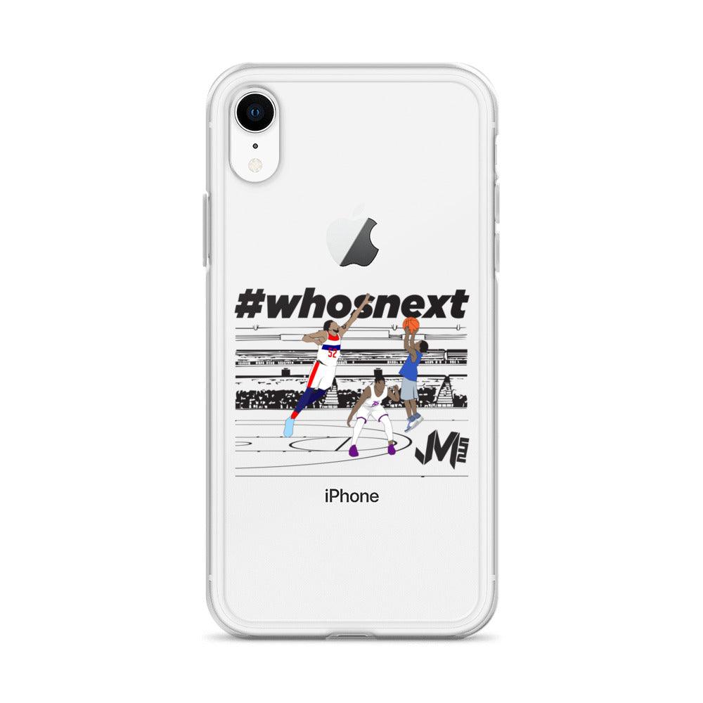 Jordan McRae “Who’s Next” iPhone Case - Fan Arch