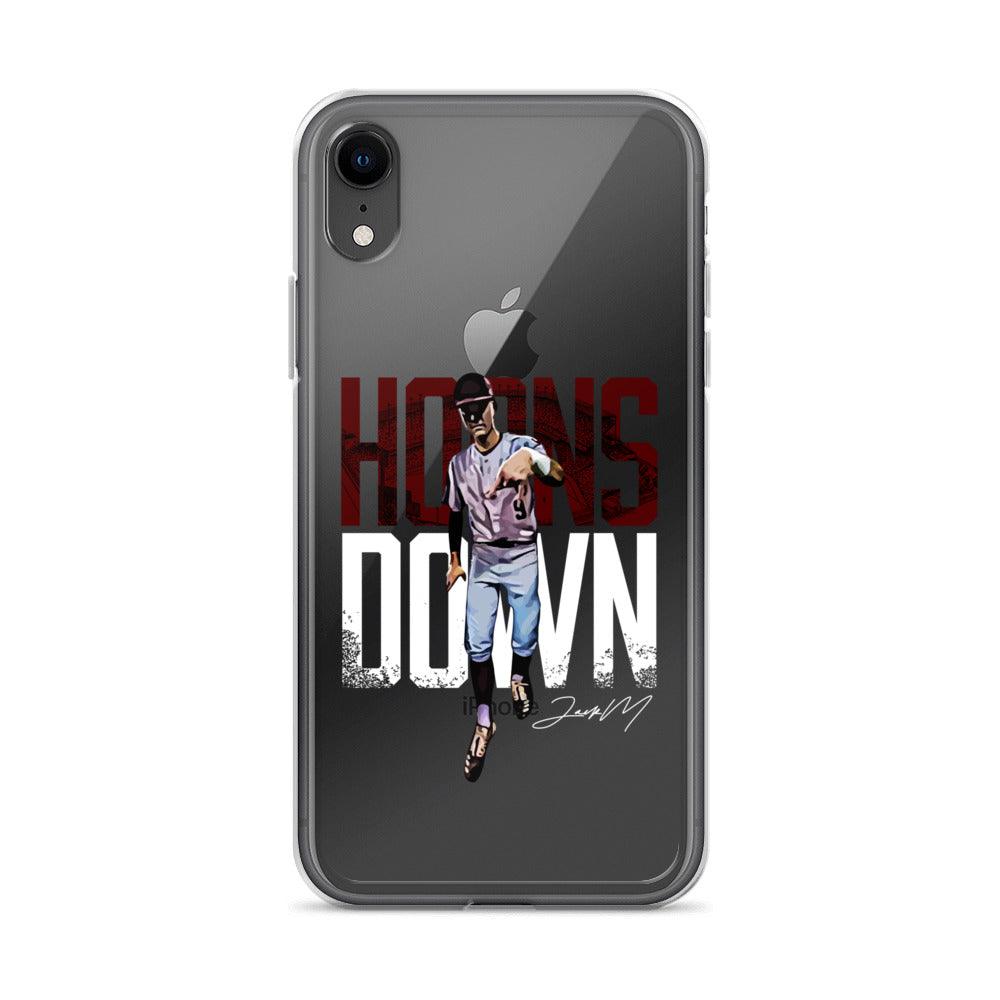 Jack Moss "Horns Down" iPhone Case - Fan Arch