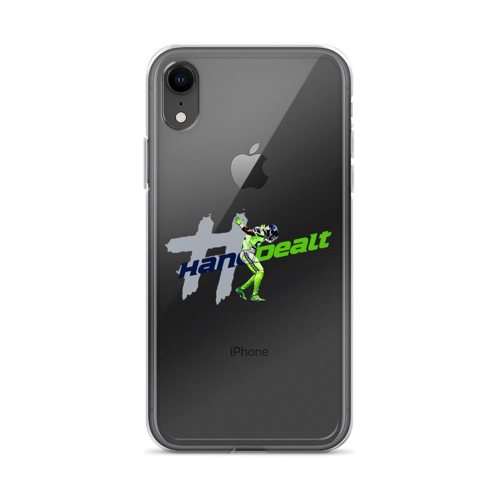 Darrell Taylor Jr. "#HandDealt" iPhone Case - Fan Arch