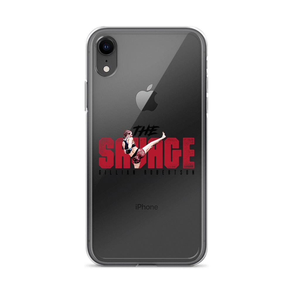 Gillian Robertson "The Savage" iPhone Case - Fan Arch