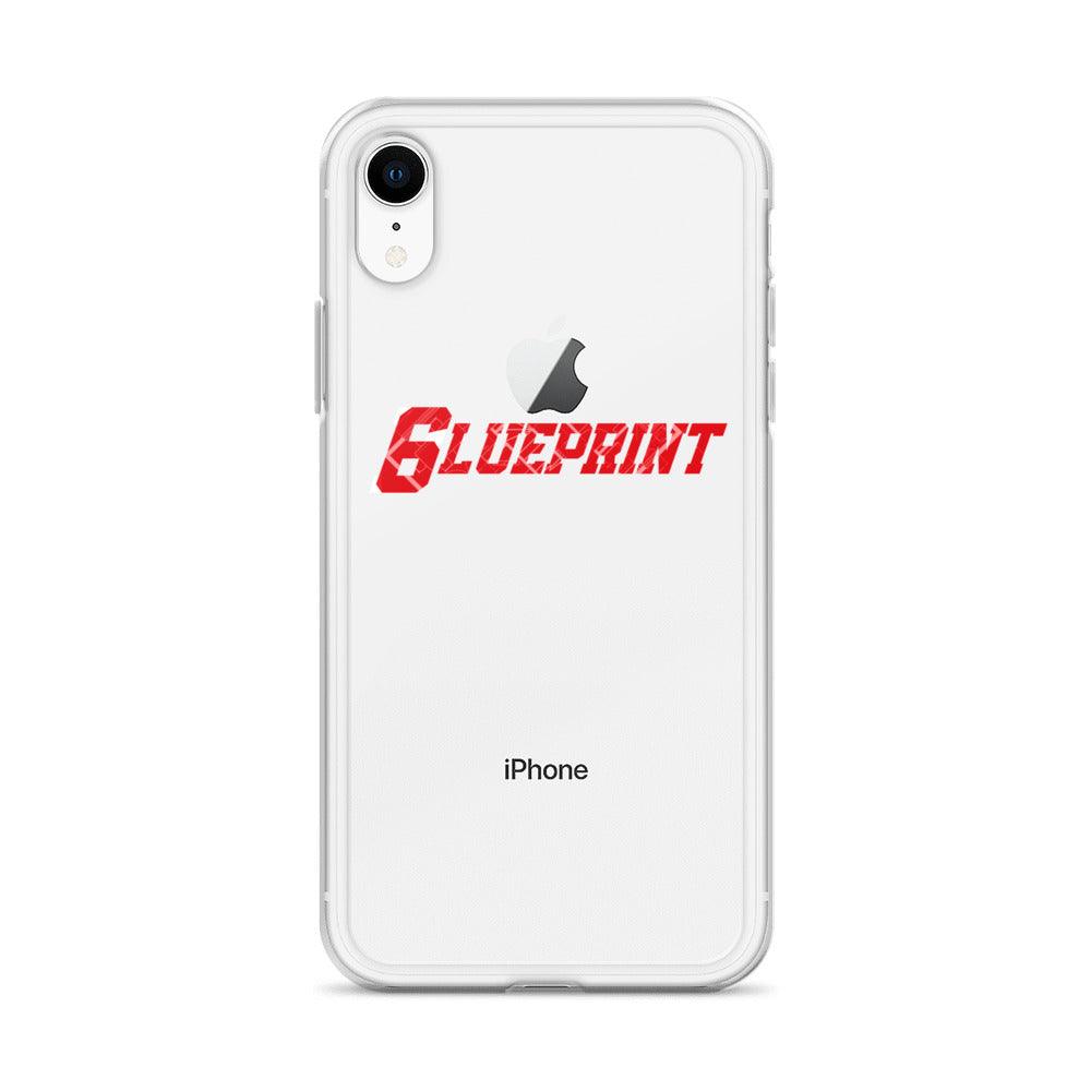 Kenny McIntosh "6lueprint" iPhone Case - Fan Arch