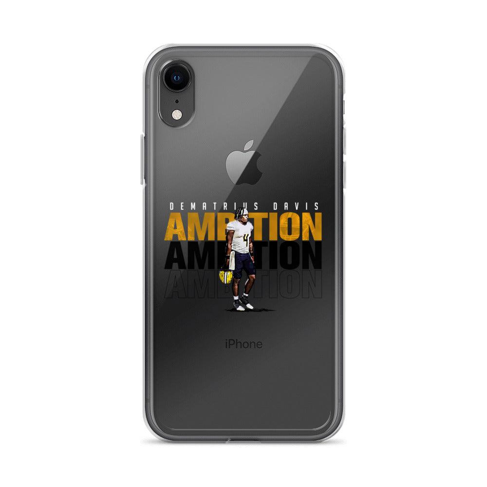 Dematrius Davis "Ambitions" iPhone Case - Fan Arch