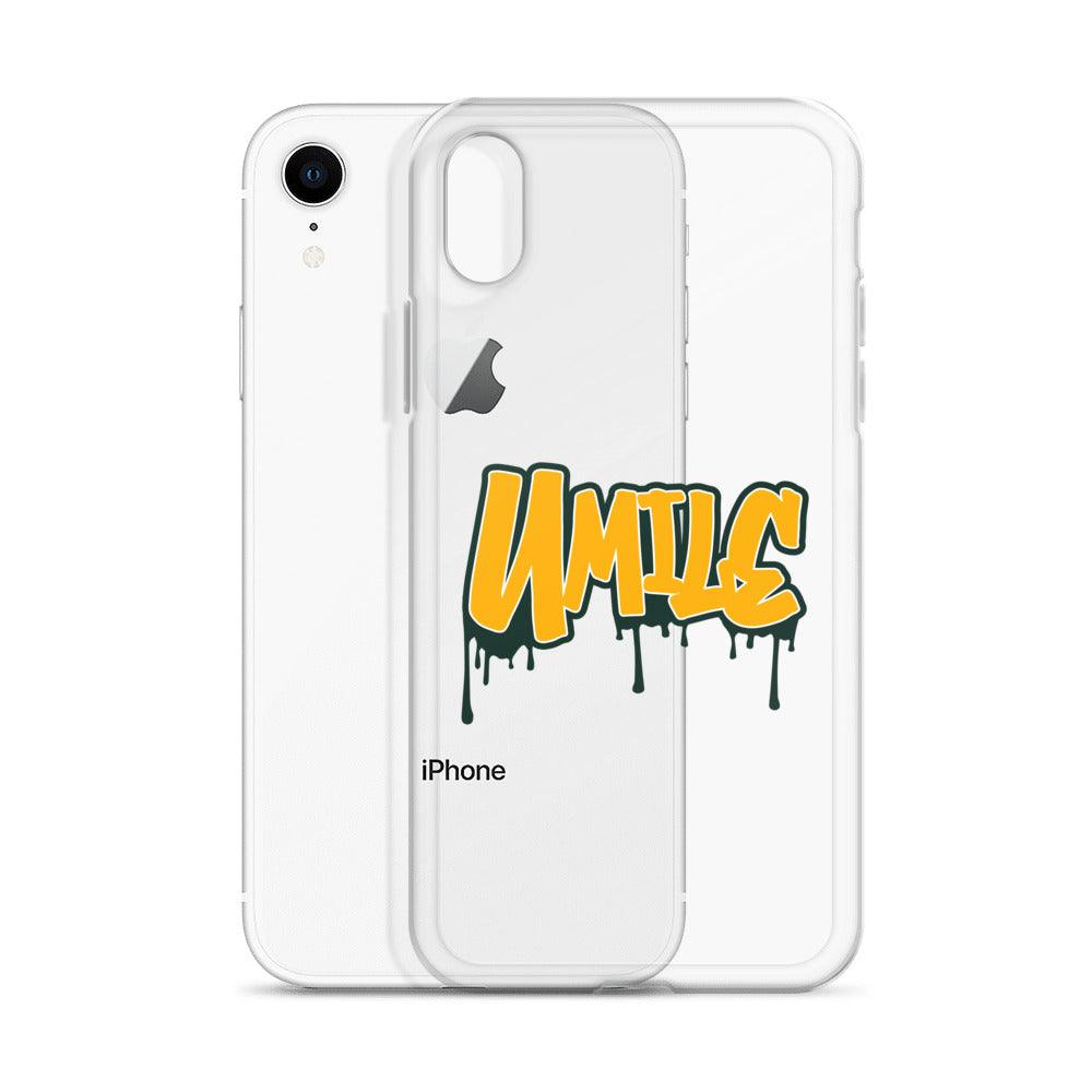 Tedarrell Slaton Jr. “UMILE” iPhone Case - Fan Arch