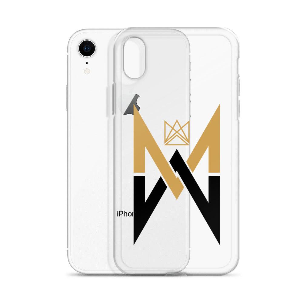 Malachi Wideman "MW" iPhone Case - Fan Arch