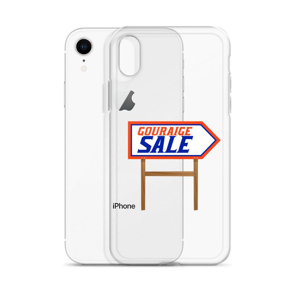 Richard Gouraige "Gouraige Sale" iPhone Case - Fan Arch