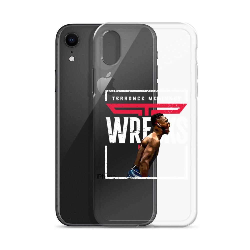 Terrance McKinney "Wreck Em" iPhone Case - Fan Arch