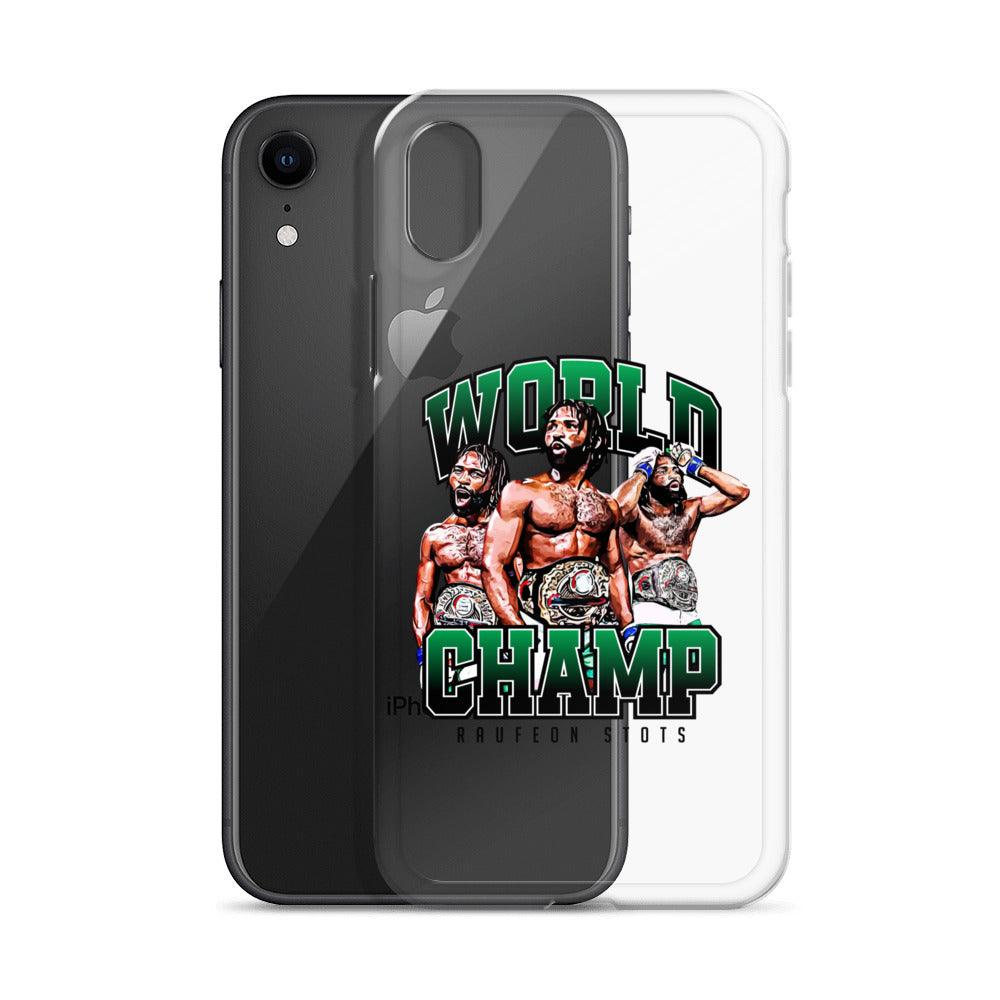 Raufeon Stots "World Champ" iPhone Case - Fan Arch