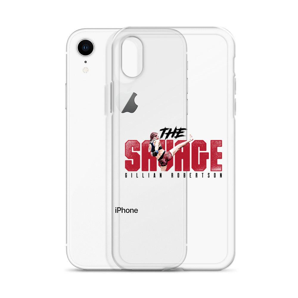 Gillian Robertson "The Savage" iPhone Case - Fan Arch