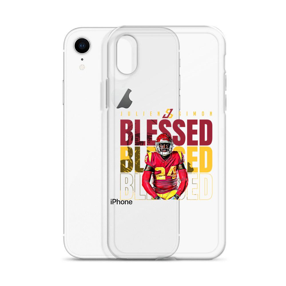 Julien Simon "Blessed" iPhone Case - Fan Arch