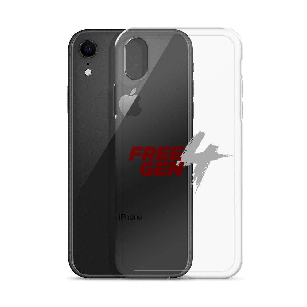 DeCarlos Nicholson "Free Gen4" iPhone Case - Fan Arch