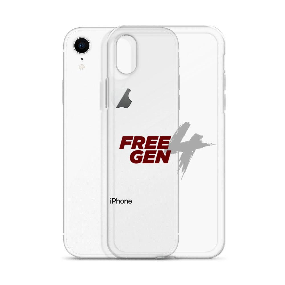 DeCarlos Nicholson "Free Gen4" iPhone Case - Fan Arch