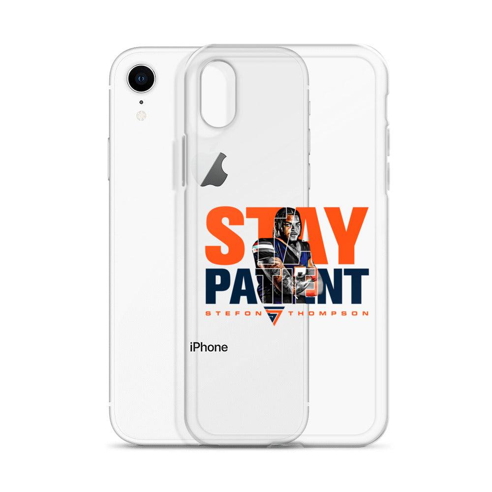 Stefon Thompson "Stay Patient" iPhone Case - Fan Arch
