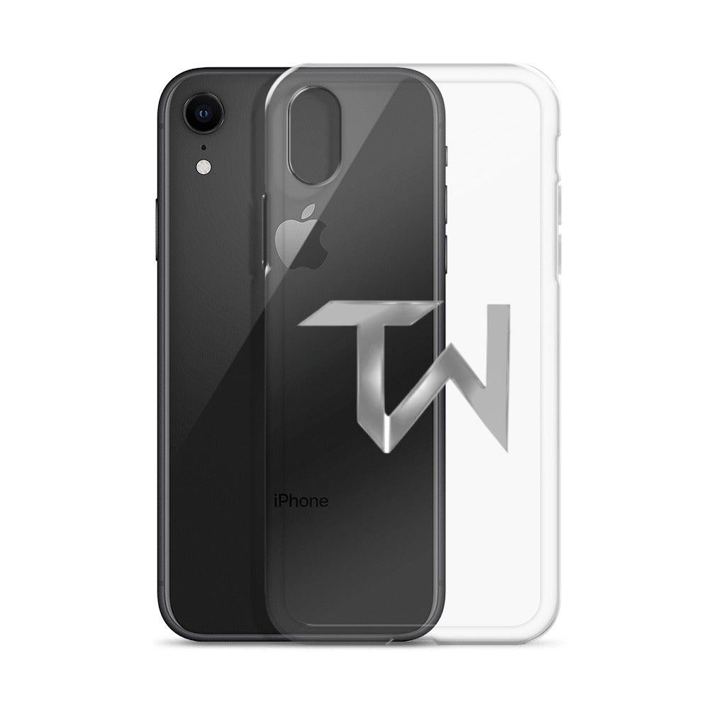 Tre White  "TW" iPhone Case - Fan Arch