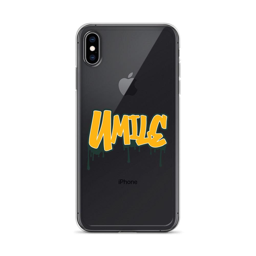 Tedarrell Slaton Jr. “UMILE” iPhone Case - Fan Arch