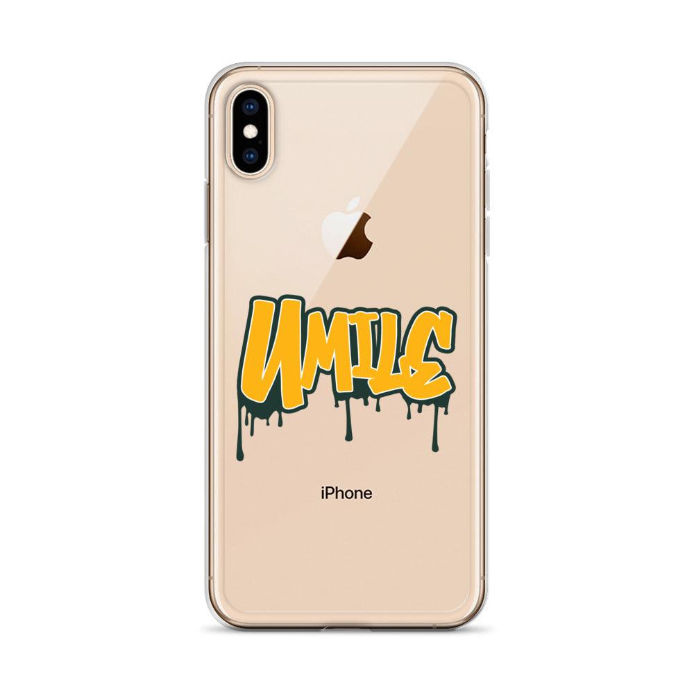 Tedarrell Slaton Jr. “UMILE” iPhone Case - Fan Arch