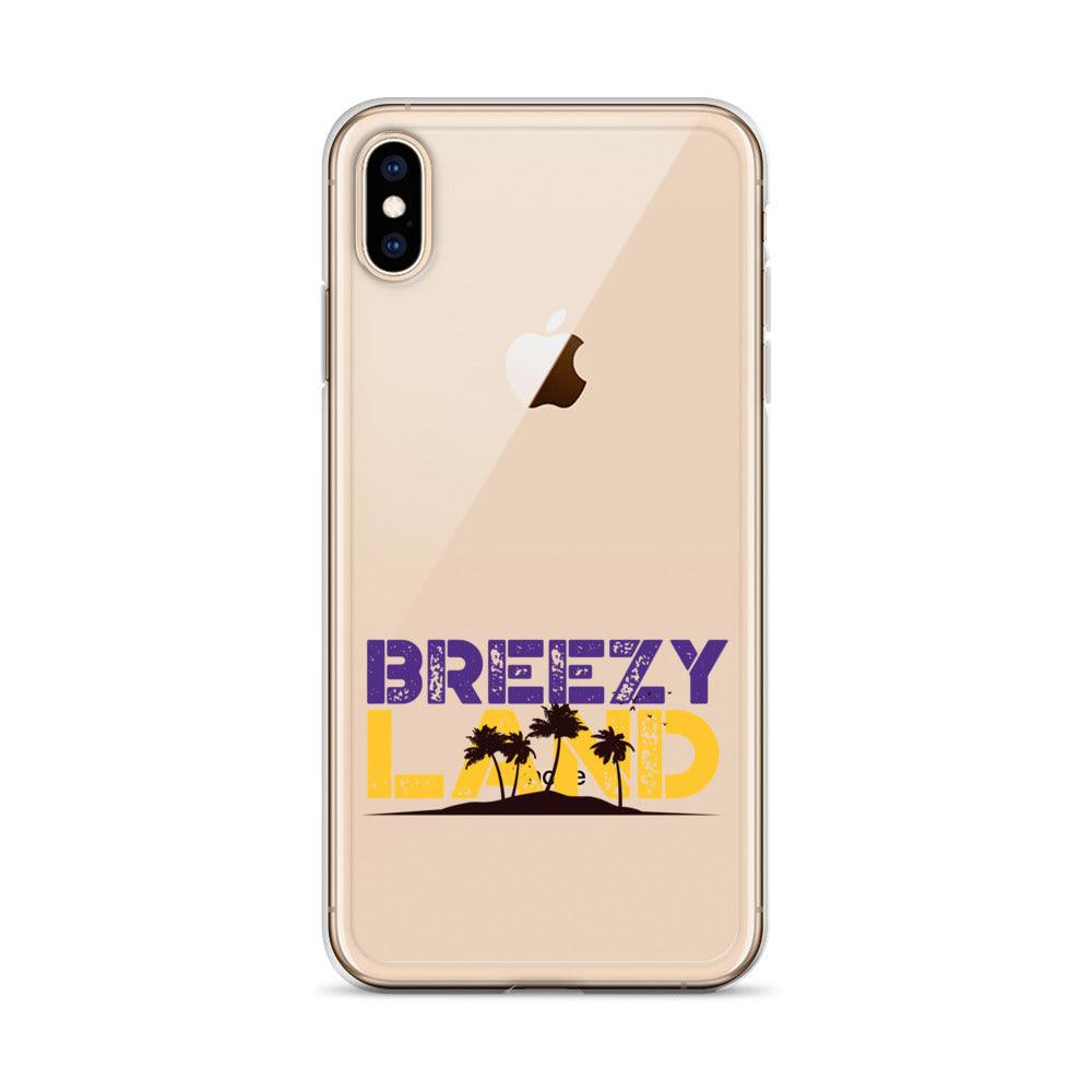 Bashaud Breeland "BREEZY LAND" iPhone Case - Fan Arch