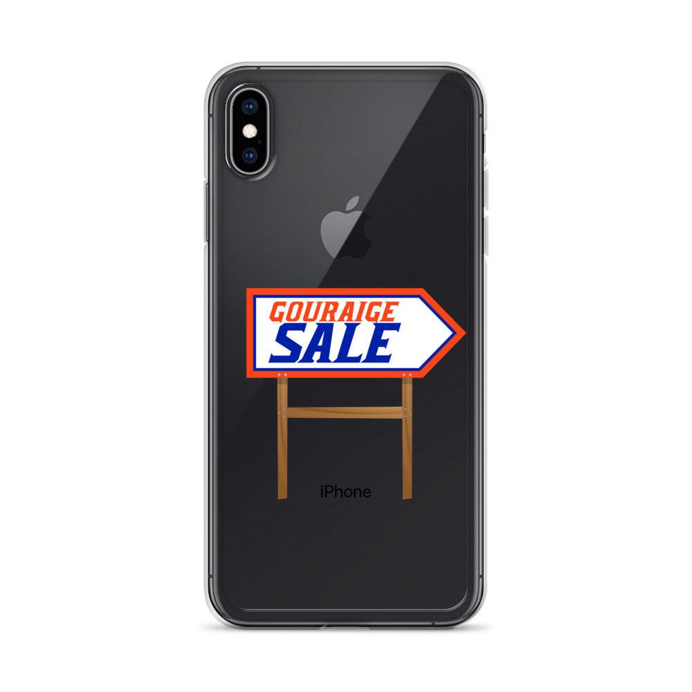 Richard Gouraige "Gouraige Sale" iPhone Case - Fan Arch