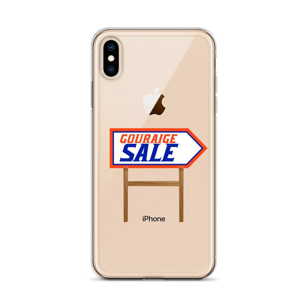 Richard Gouraige "Gouraige Sale" iPhone Case - Fan Arch