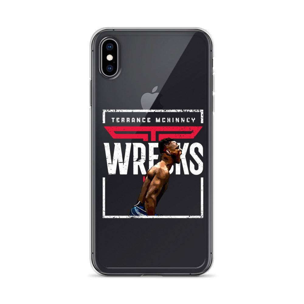 Terrance McKinney "Wreck Em" iPhone Case - Fan Arch