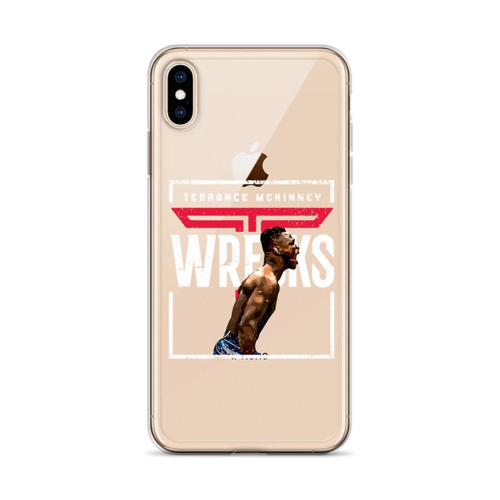 Terrance McKinney "Wreck Em" iPhone Case - Fan Arch