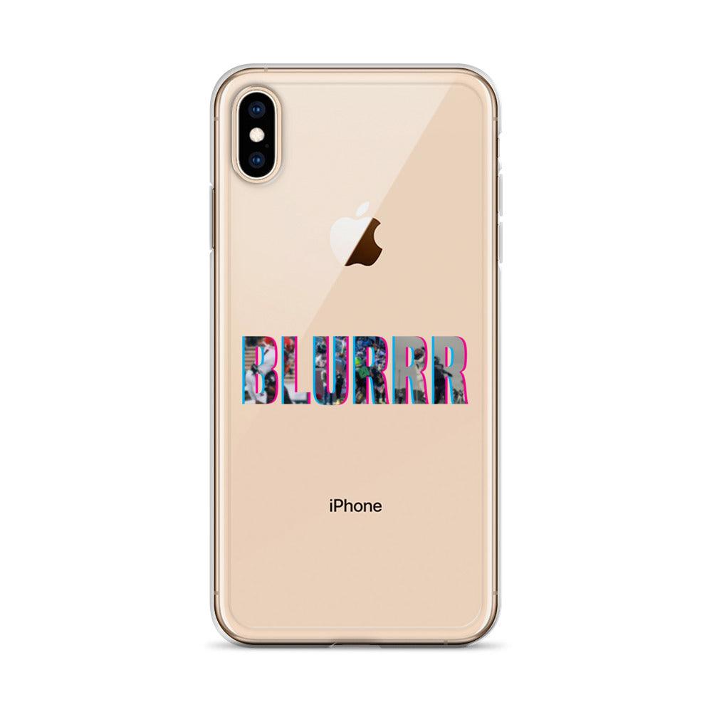 Yulkeith Brown "Blurrr" iPhone Case - Fan Arch