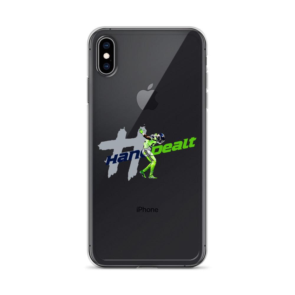 Darrell Taylor Jr. "#HandDealt" iPhone Case - Fan Arch