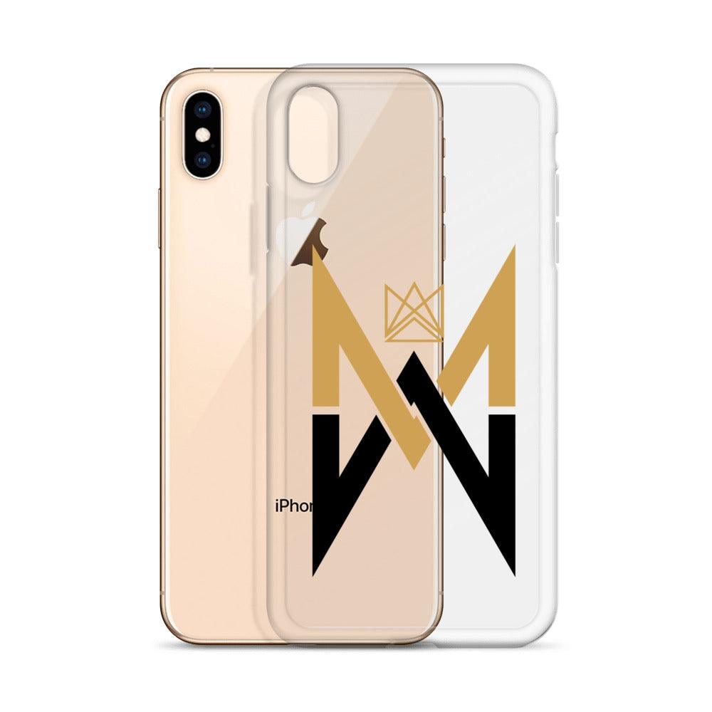 Malachi Wideman "MW" iPhone Case - Fan Arch