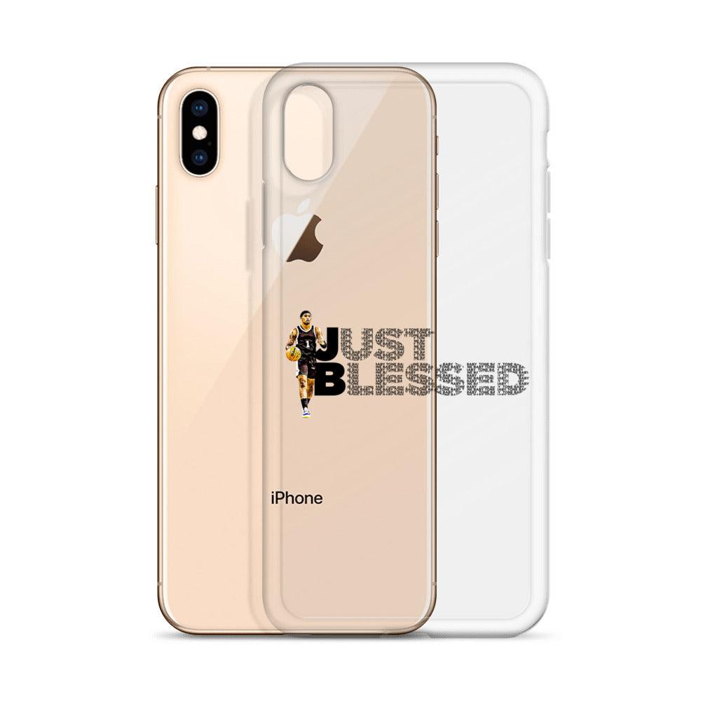 Jordan Burns "Just Blessed" iPhone Case - Fan Arch