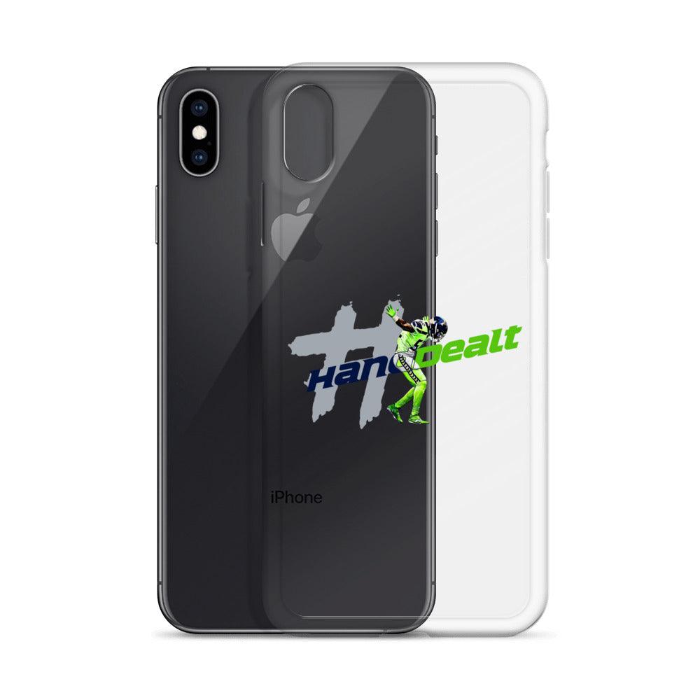 Darrell Taylor Jr. "#HandDealt" iPhone Case - Fan Arch