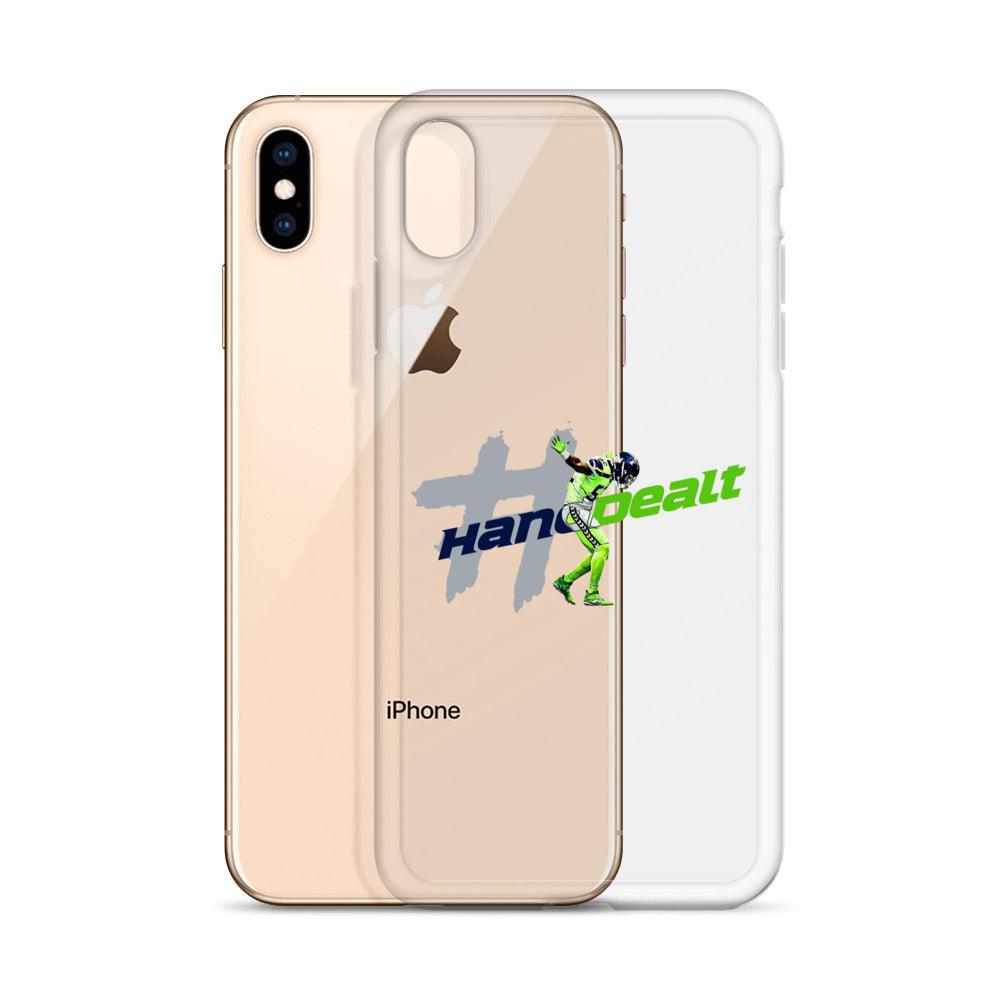 Darrell Taylor Jr. "#HandDealt" iPhone Case - Fan Arch