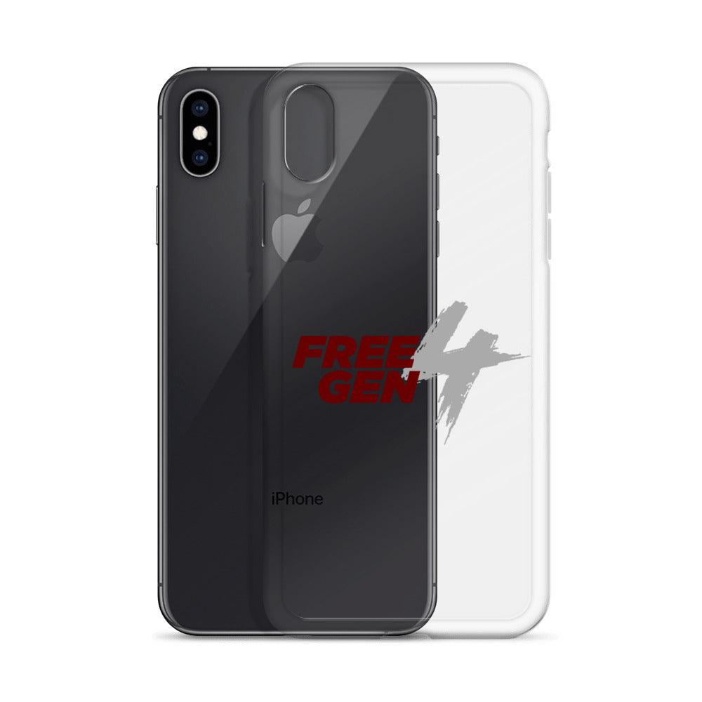 DeCarlos Nicholson "Free Gen4" iPhone Case - Fan Arch