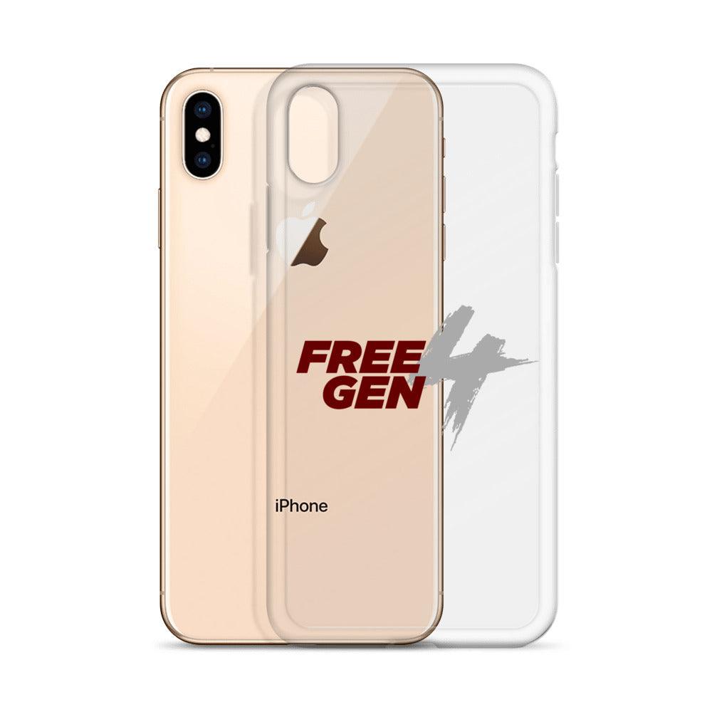 DeCarlos Nicholson "Free Gen4" iPhone Case - Fan Arch