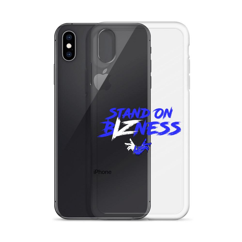 Izaiah Gathings “BIZNESS” iPhone Case - Fan Arch