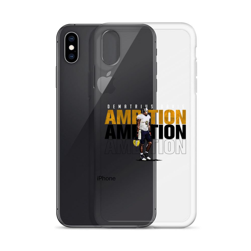 Dematrius Davis "Ambitions" iPhone Case - Fan Arch