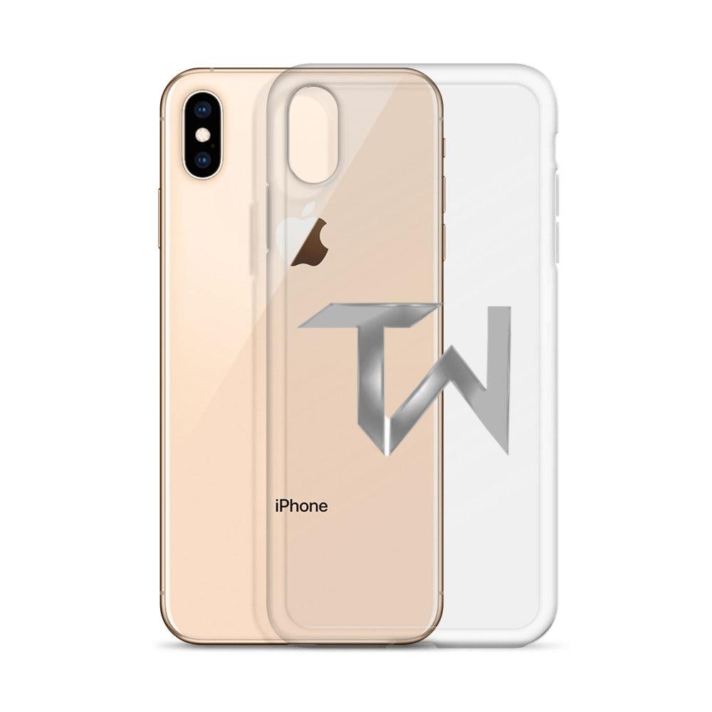 Tre White  "TW" iPhone Case - Fan Arch