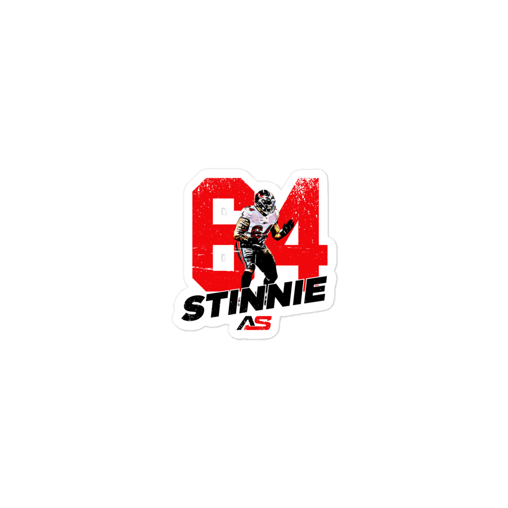 Aaron Stinnie "Gameday" sticker - Fan Arch