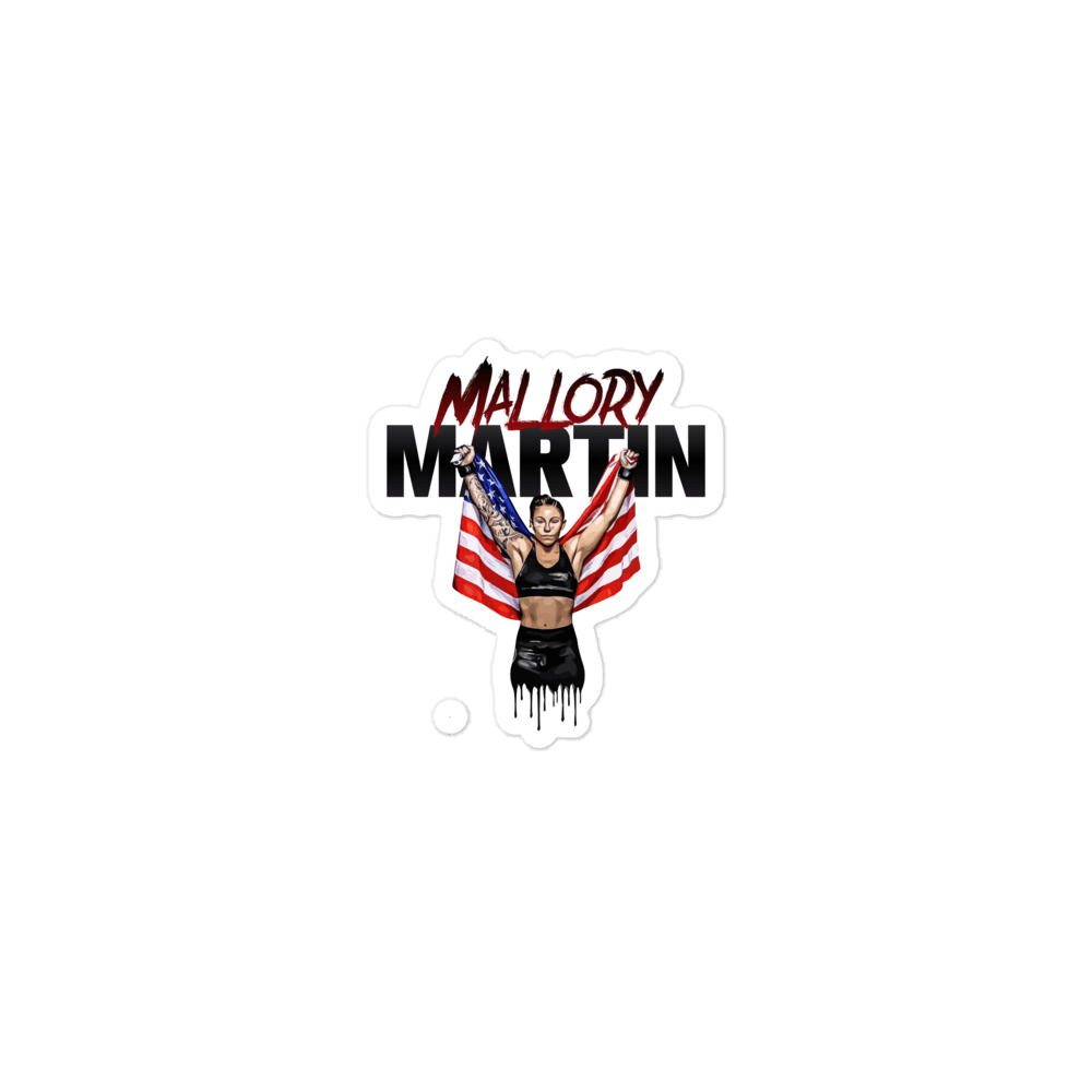 Mallory Martin "Fight night" sticker - Fan Arch