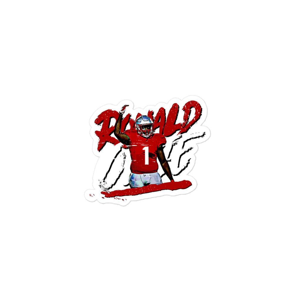 Ronald Ollie " Gameday " sticker - Fan Arch