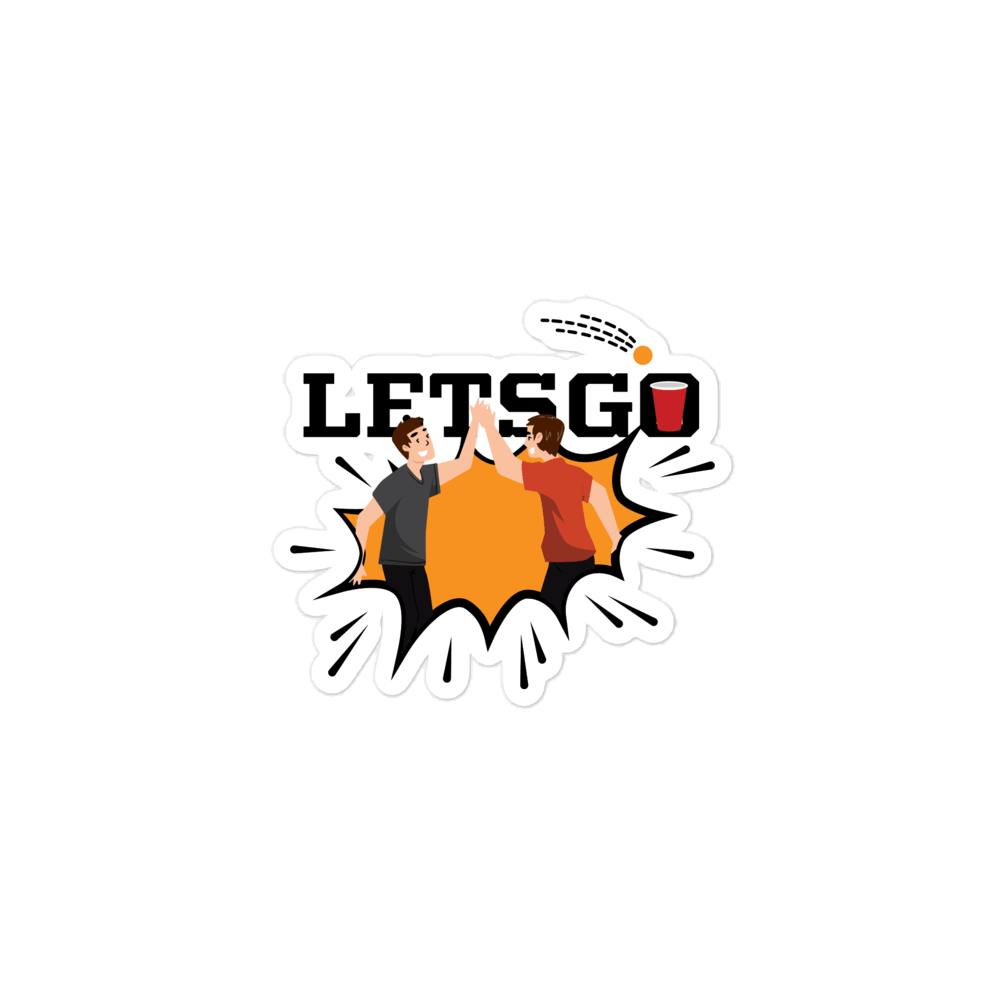Hullet Brothers "Let's Go" sticker - Fan Arch