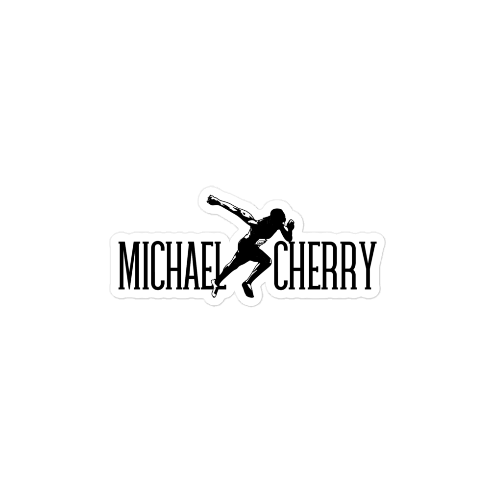 Michael Cherry "Runner" sticker - Fan Arch