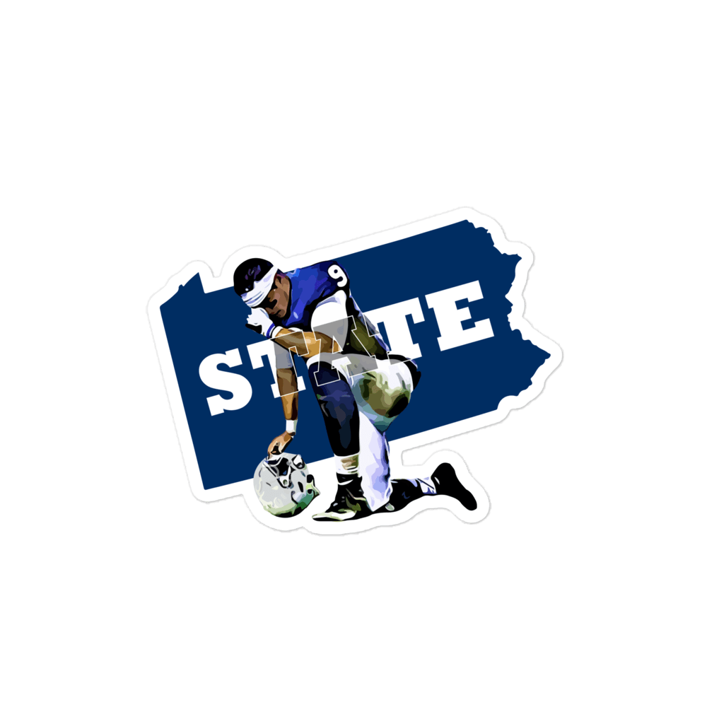 Trace McSorley "STATE" sticker - Fan Arch