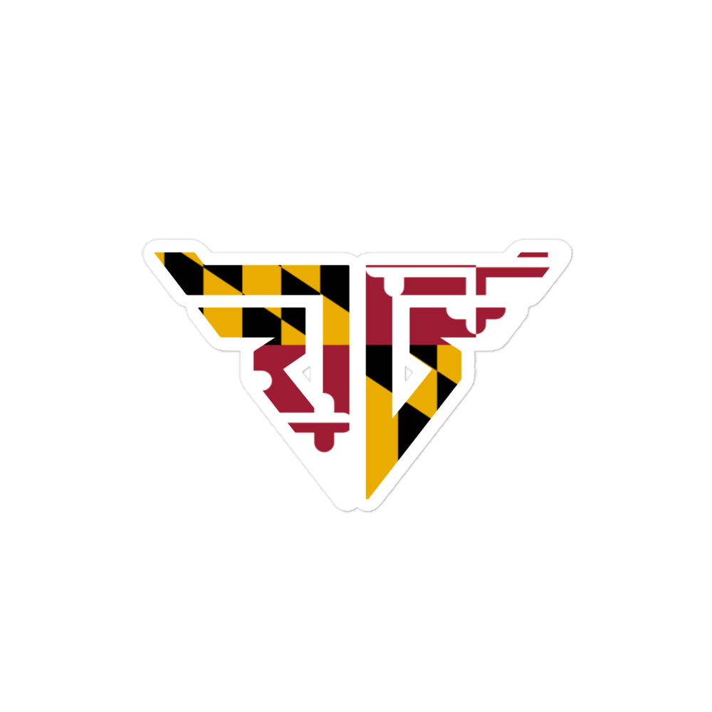 Ty Johnson "Maryland" sticker - Fan Arch