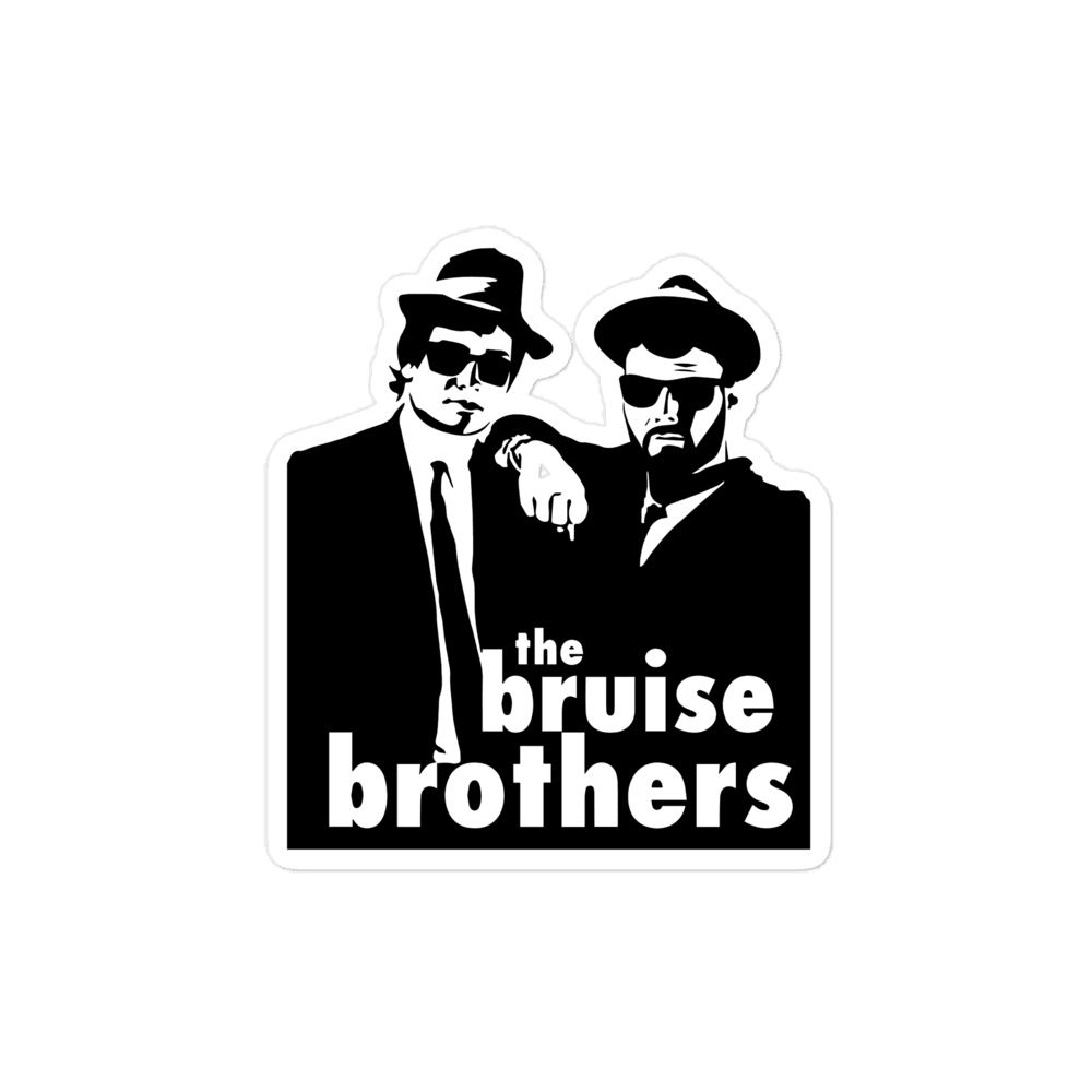 The Bruise Brothers " TBB " sticker - Fan Arch